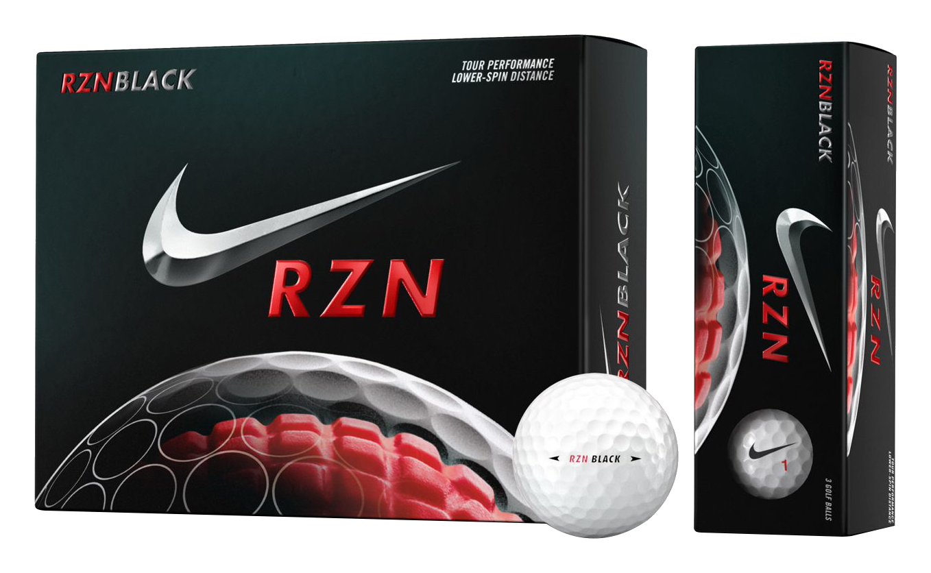 Nike RZN Black Golf Balls 12Pack Bass Pro Shops
